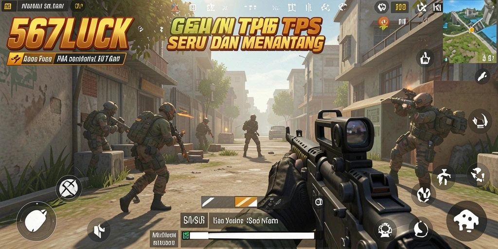 Tangkapan layar gameplay seru 567LUCK dalam aksi.