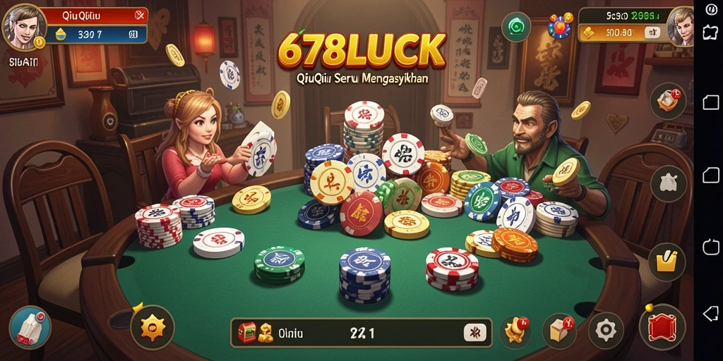 Screenshot gameplay QiuQiu yang menarik dan seru.