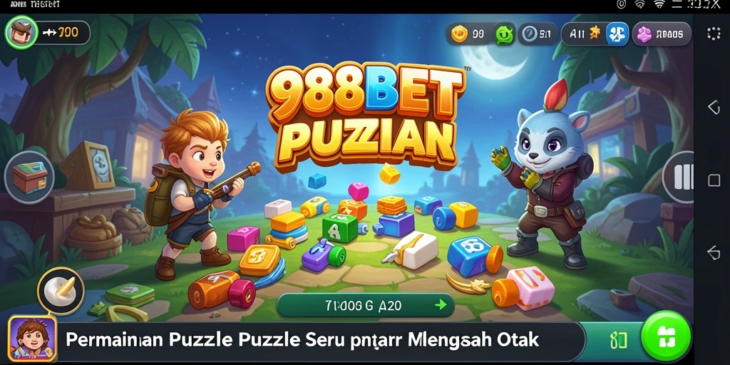 Gameplay seru 988BET dengan tantangan puzzle menarik.