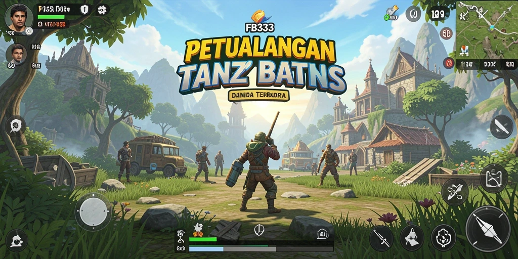 Tampilan gameplay FB333 yang menakjubkan dalam dunia terbuka.