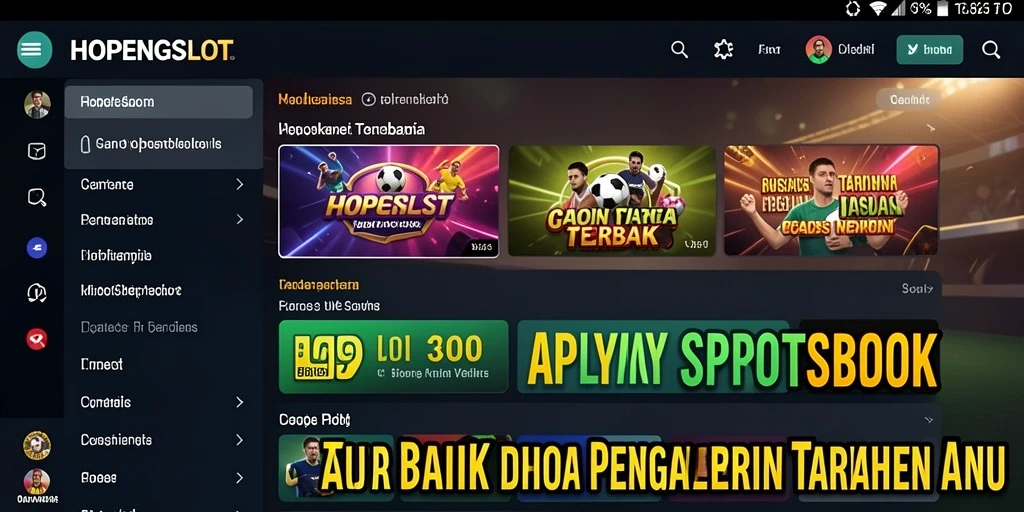 Menampilkan tindakan taruhan di HOPENGSLOT dengan antarmuka yang menarik.