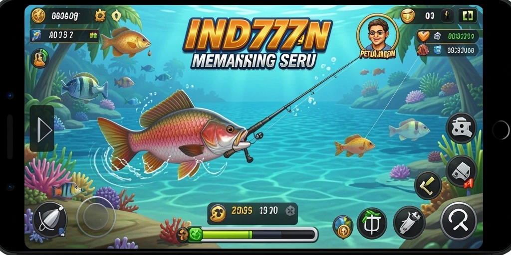 Tangkap ikan besar dalam aksi seru di IND777.