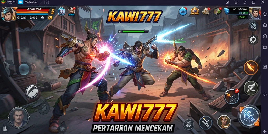 Gameplay KAWI777 dengan pertarungan yang mendebarkan dan grafis tajam.