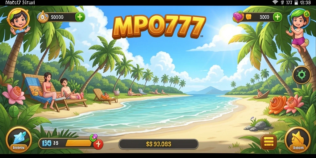 Tampilan gameplay MPO777 dengan grafik cerah dan menarik.