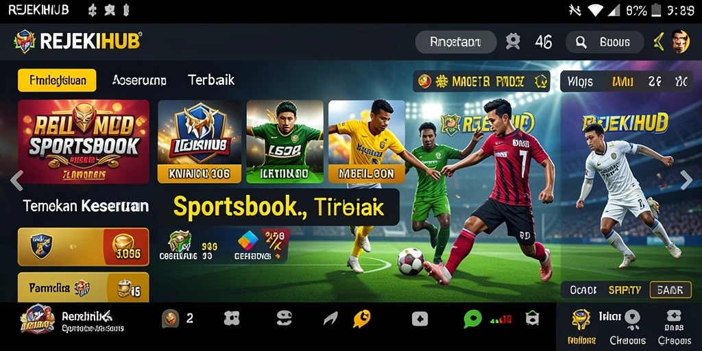 Tampilan gameplay REJEKIHUB yang menarik dan interaktif dalam taruhan olahraga.